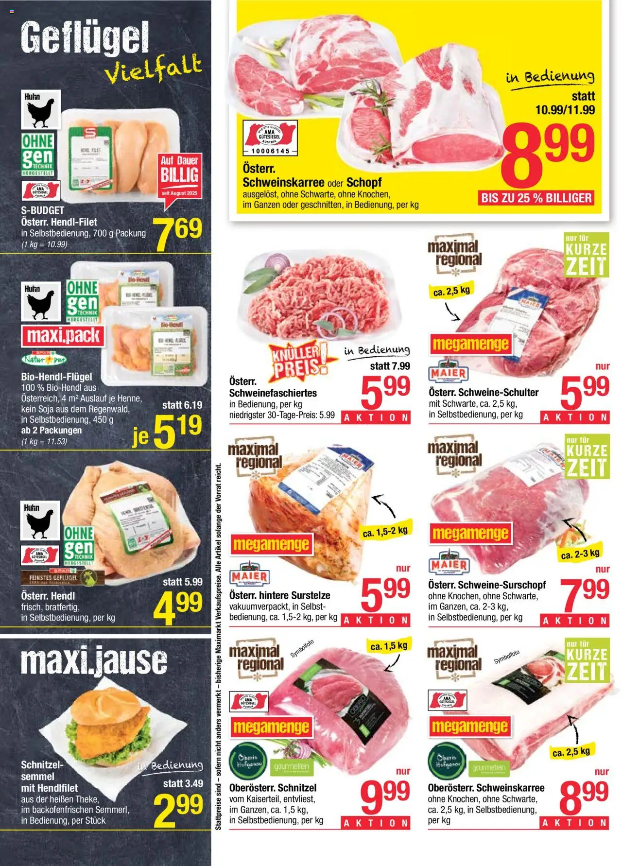 Maximarkt Flugblatt gültig ab 15.09.2025 | Seite: 8