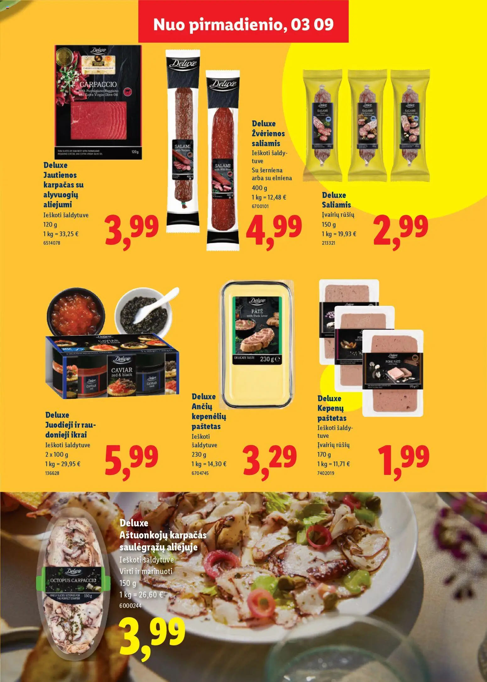 LIDL akcijos nuo 01.03.2026 | Puslapis: 15 | Prekių: Pomidorai, Makaronai