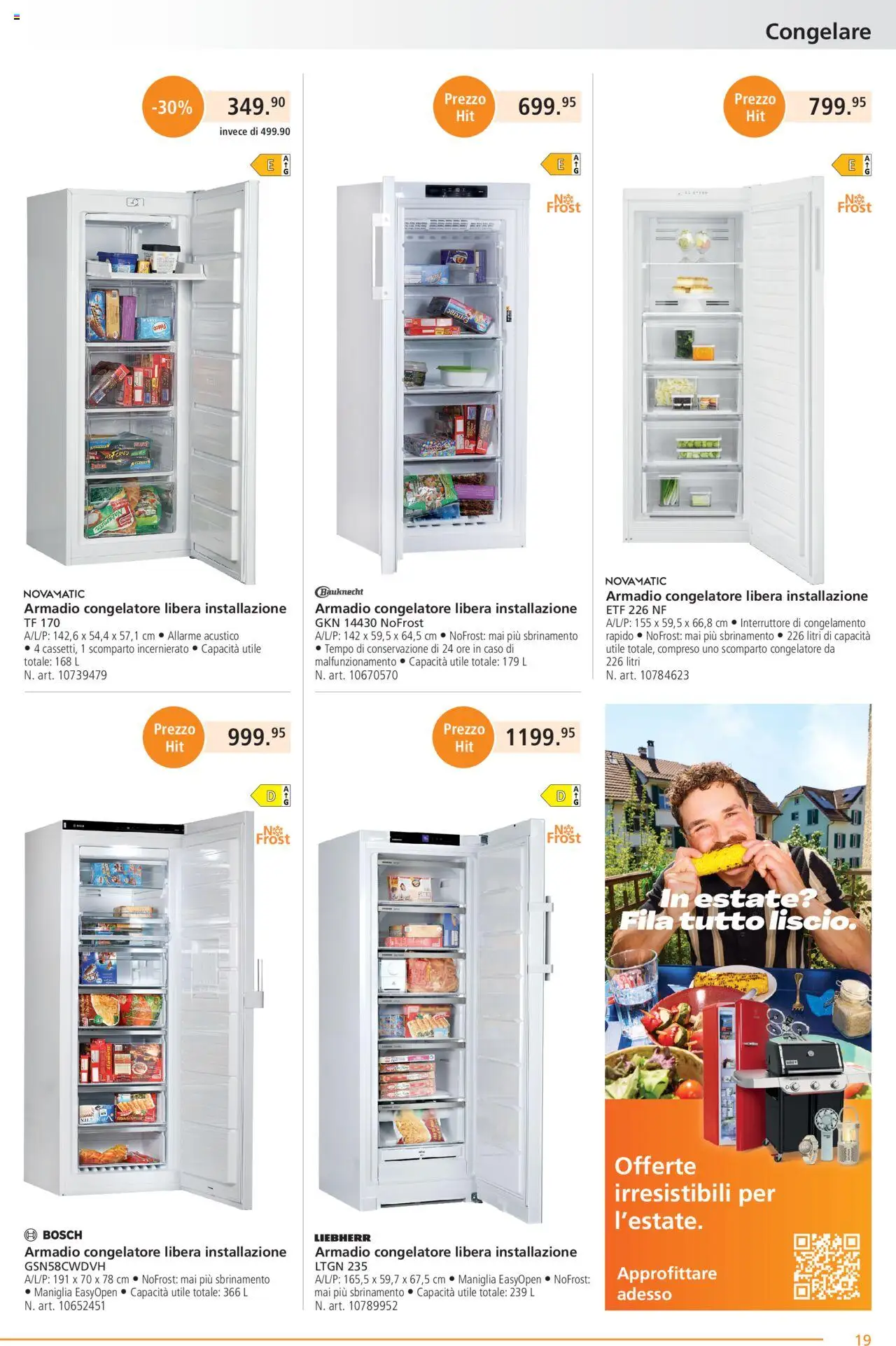 Fust Aktionen IT ab 28.07.2025 | Seite: 19 | Produkte: Bosch, Liebherr