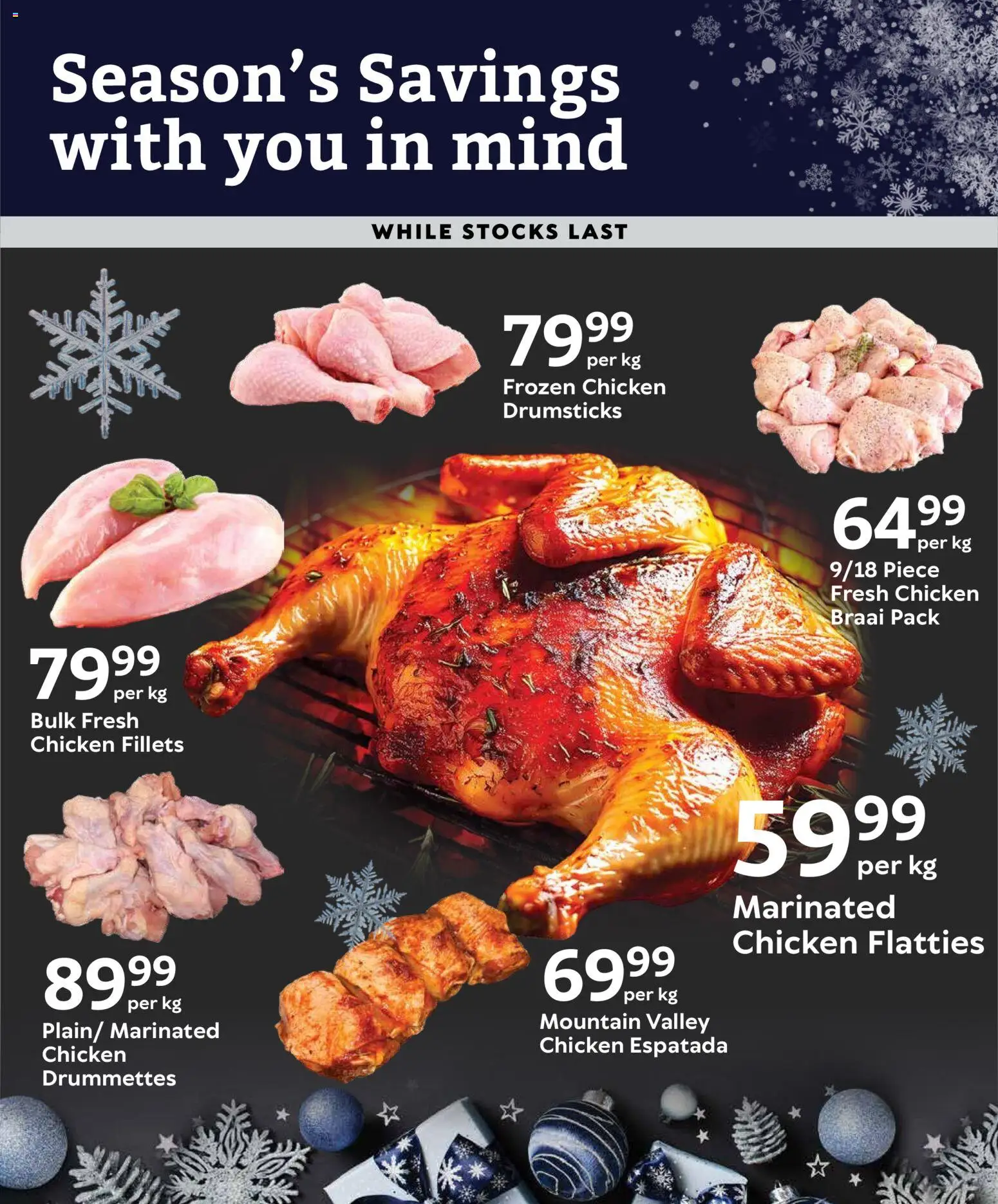 New Oxford Freshmarket catalogue – valid from 23.12.2025 | Page: 2 | Products: Magdalenas, Chicken