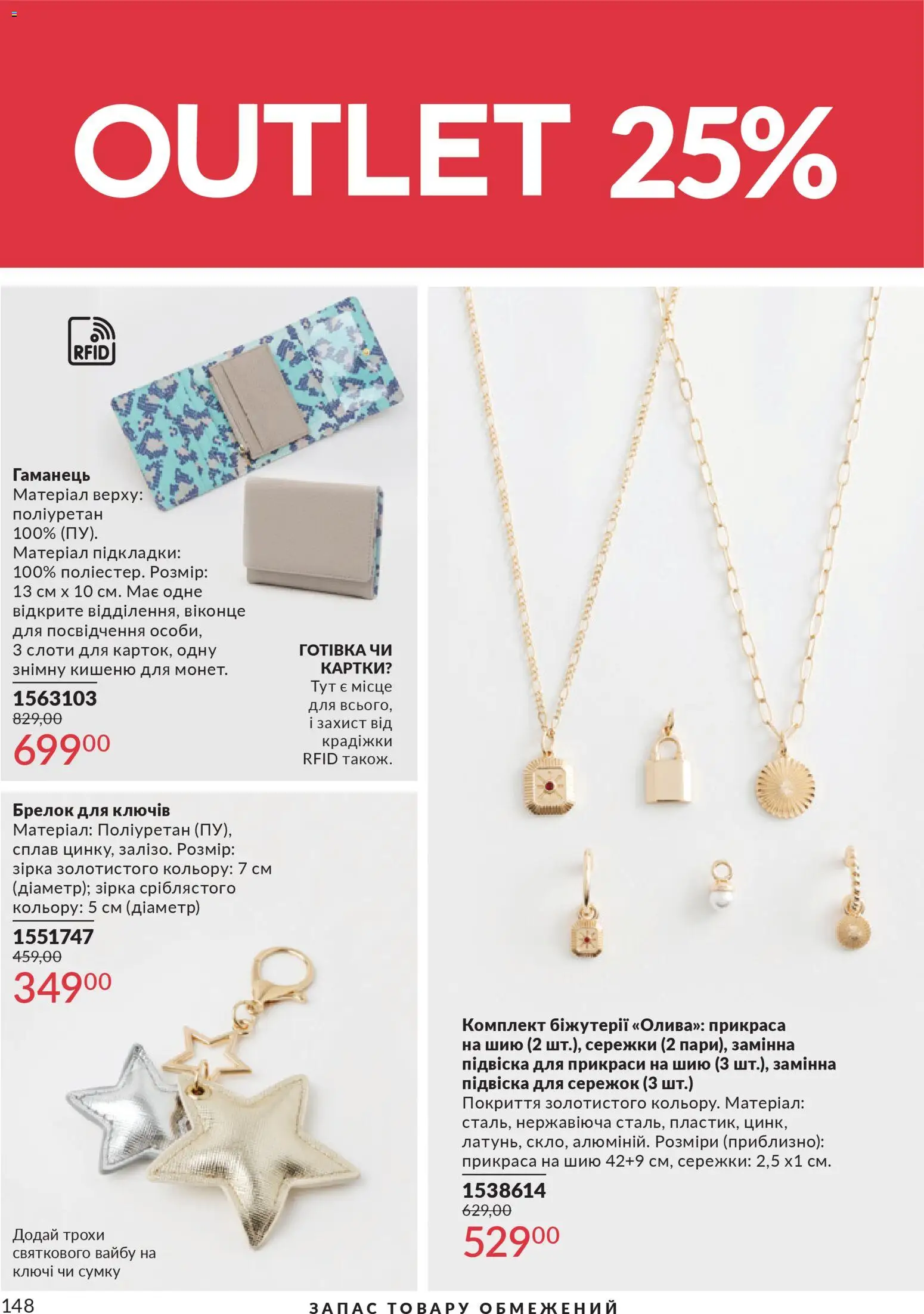 AVON Kаталог - дійснийкції з 01.01.2026 | Сторінка: 148 | Товари: Гаманець, Брелок