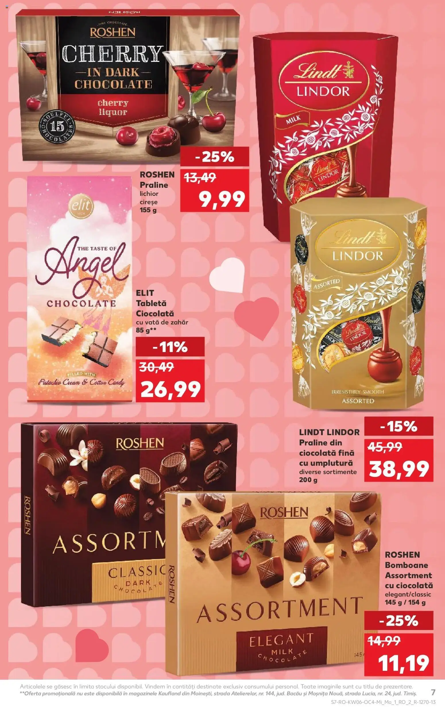 Noul catalog Kaufland – valabil de la 04.02.2026 | Pagină: 7 | Produse: Tabletă, Ciocolată, Bomboane, Zahăr