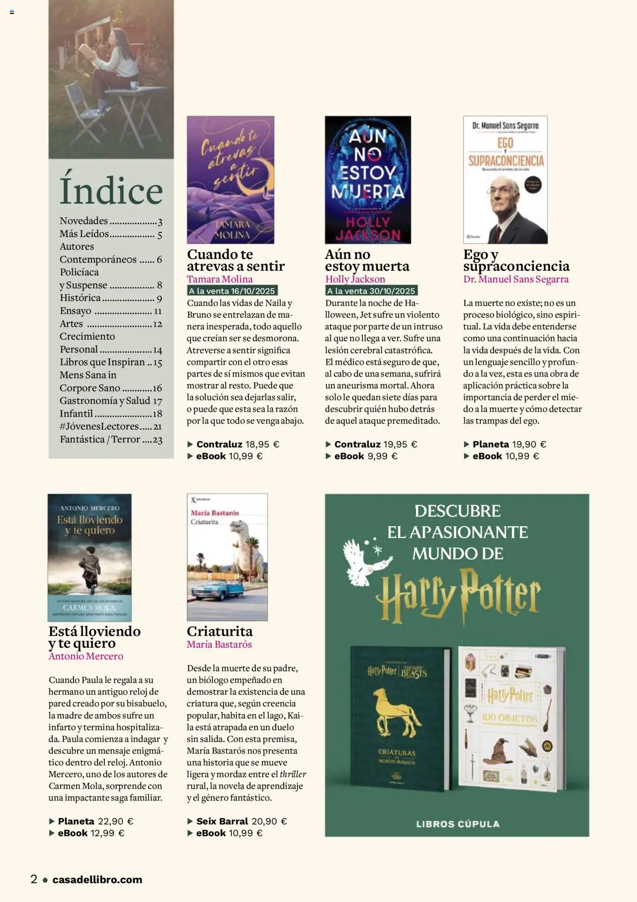 Casa del libro folleto │ válido desde el 01.10.2025 | Página: 2 | Productos: Té, Reloj