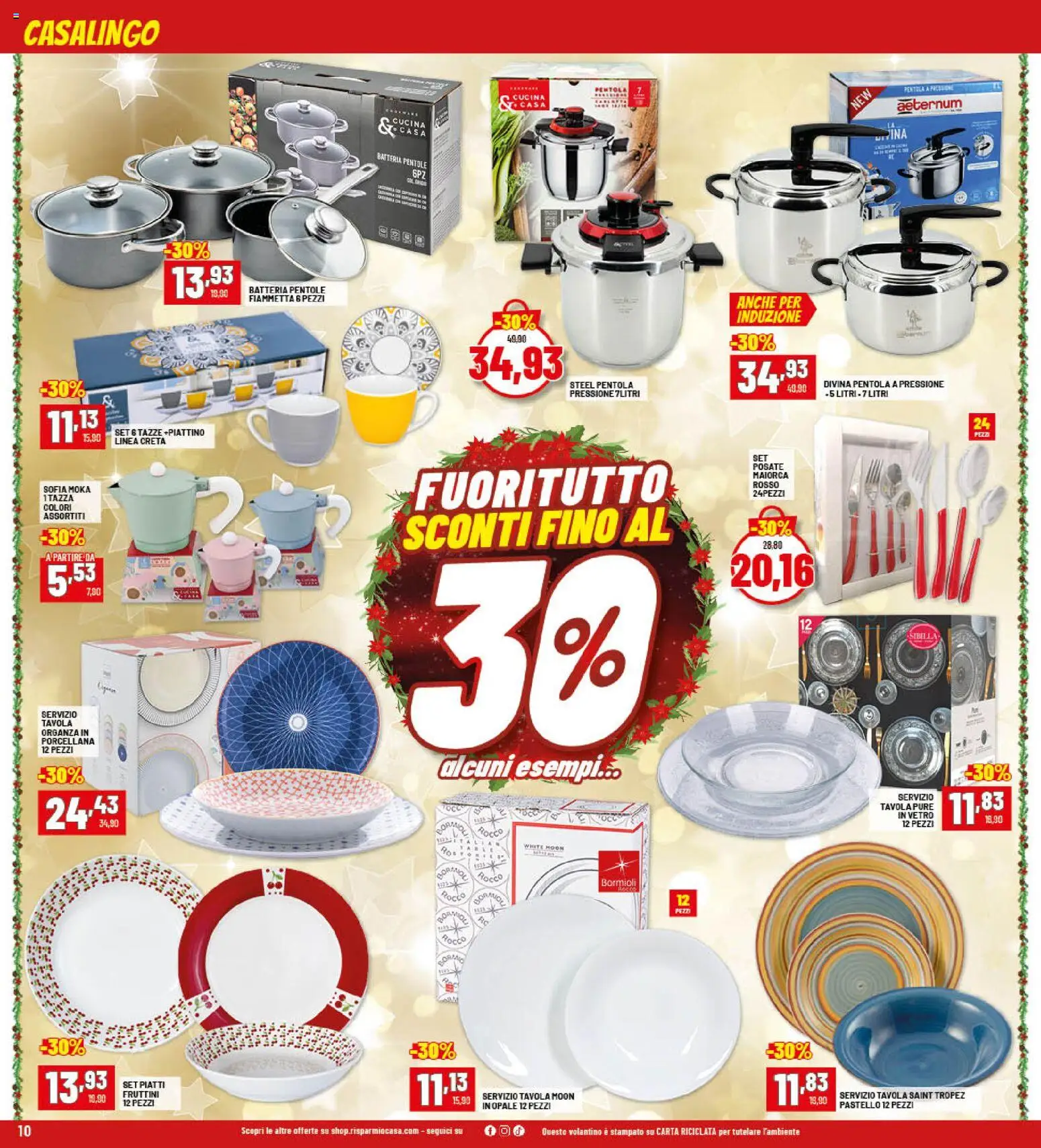 Volantino RisparmioCasa del 22.12.2025 | Pagina: 10