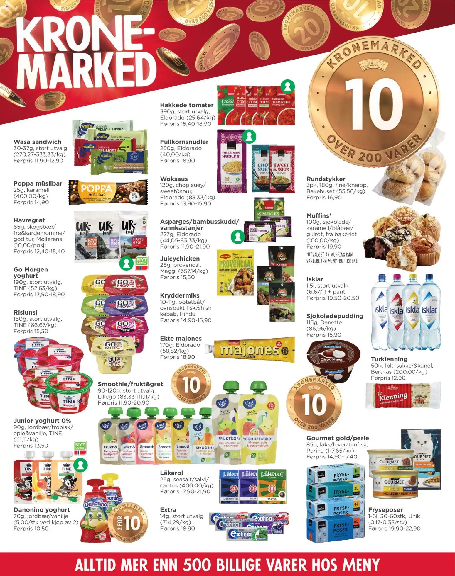 {H1} | Side: 2 | Produkter: Yoghurt, Lentilles de contact, Rundstykker, Majones