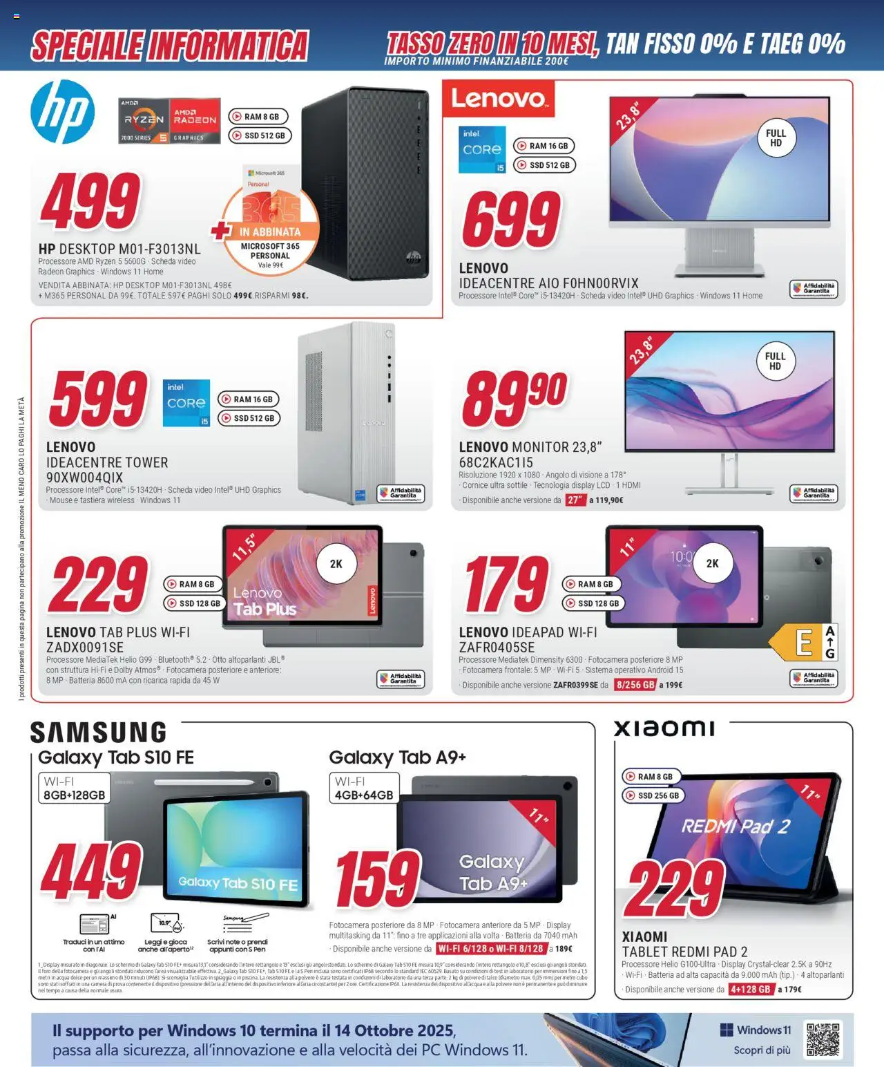 Volantino Trony del 21.08.2025 | Pagina: 34 | Prodotti: Monitor, Video, Metro, Batteria