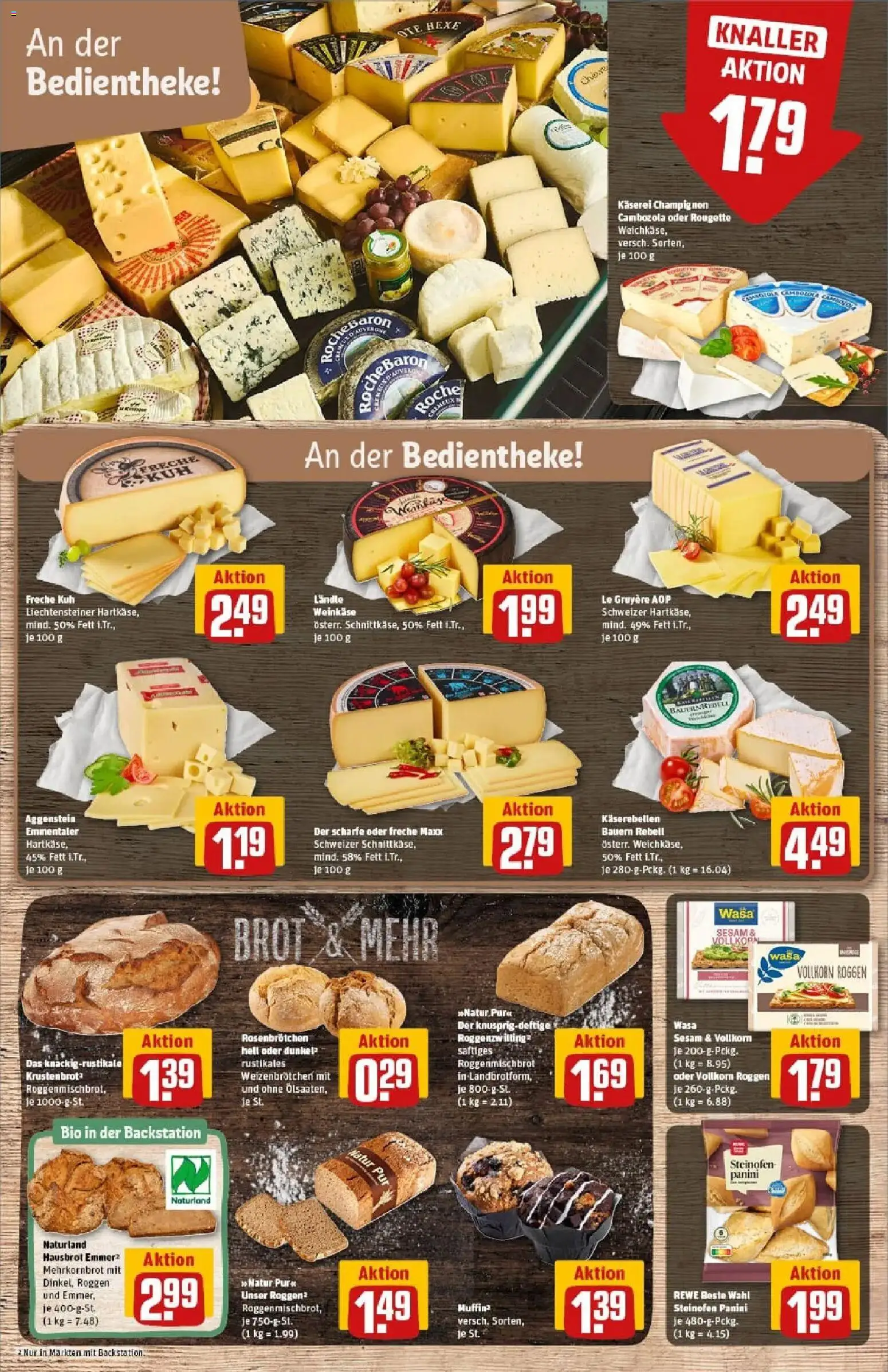 Rewe prospekt Elsterwerda	 – gültig ab 18.01.2026 | Seite: 13 | Produkte: Brot