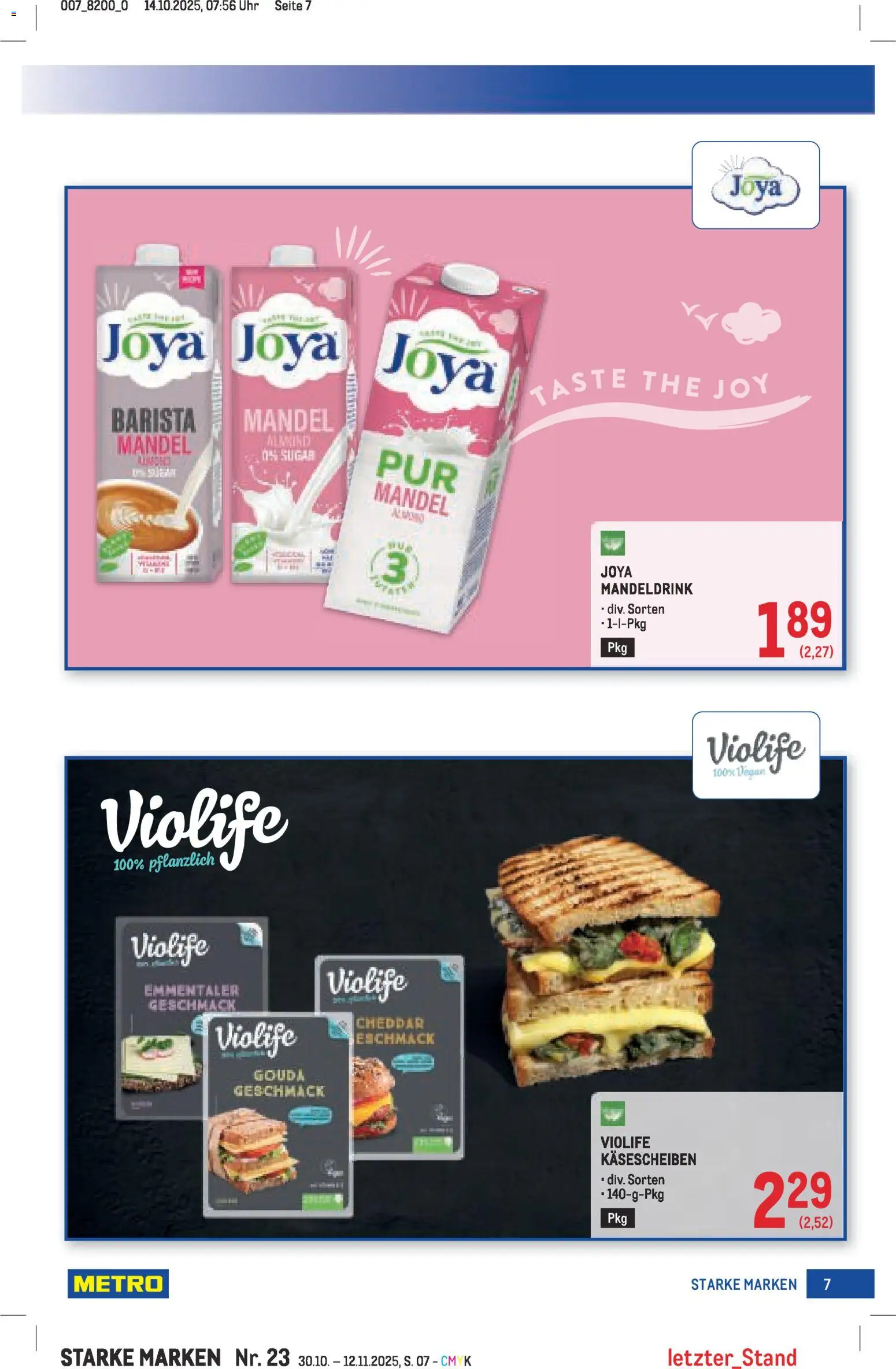 Metro Starke Marken gültig ab 30.10.2025 | Seite: 7 | Produkte: Uhr