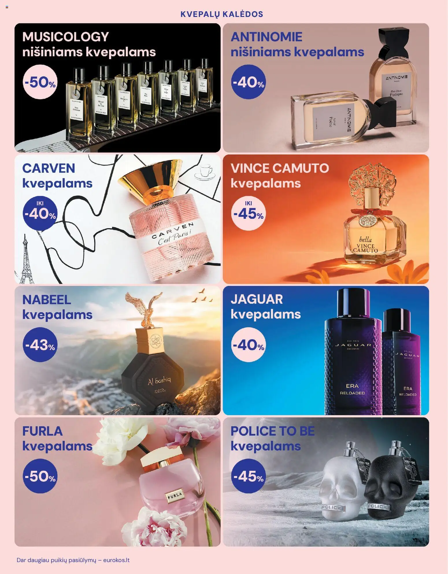 Eurokos akcijos nuo 25.11.2025 | Puslapis: 4 | Prekių: Kvepalai