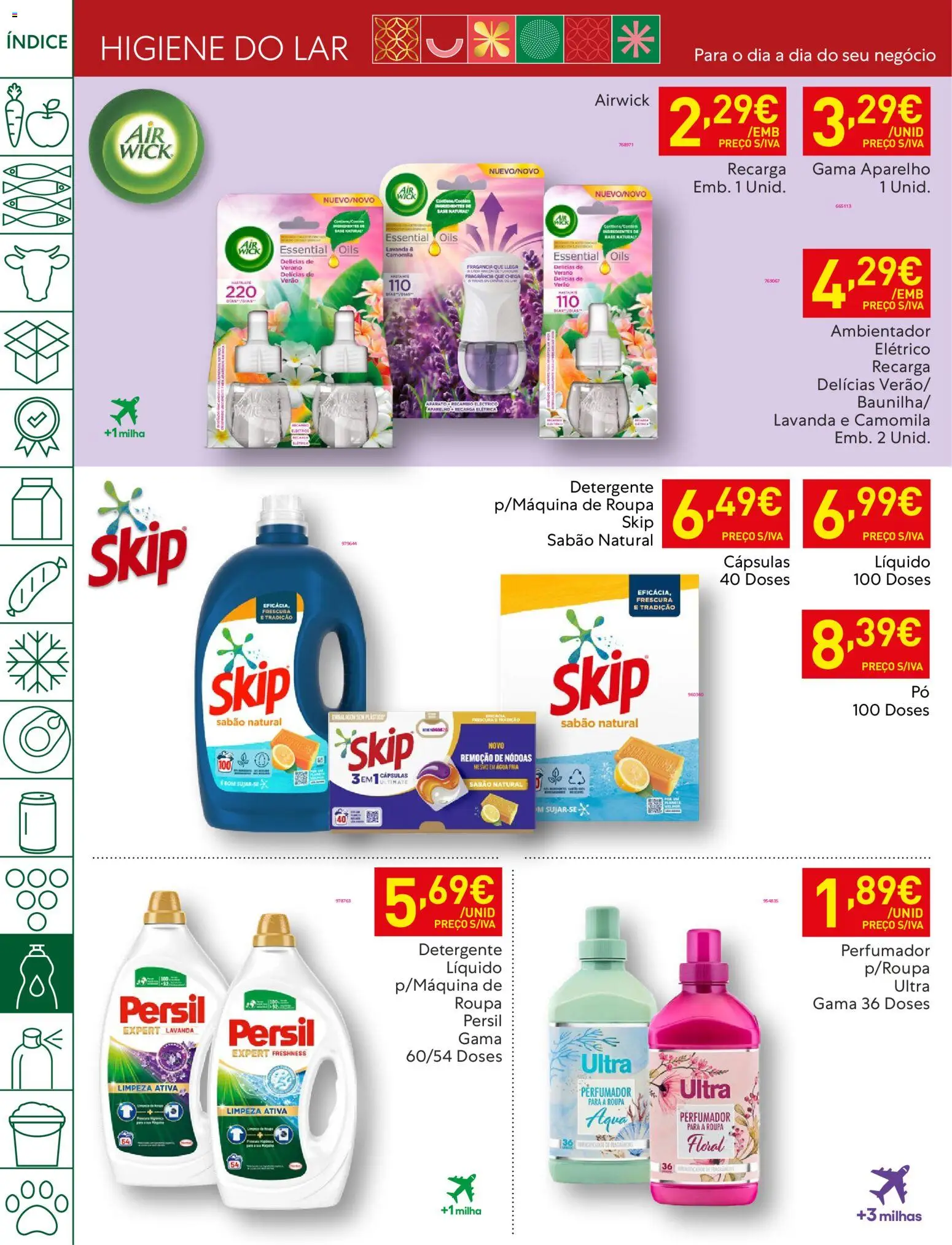 Recheio folheto │ válido de 25.12.2025 | Página: 46 | Produtos: Agua, Sabão, Detergente, Persil