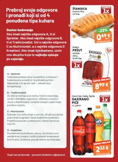 Katalog Studenac - Pregled kataloga iz trgovine Studenac, vrijedi od 17.12.2025 | Stranica: 5 | Proizvodi: Coca cola, Sprite, Pršut, Kuhinja