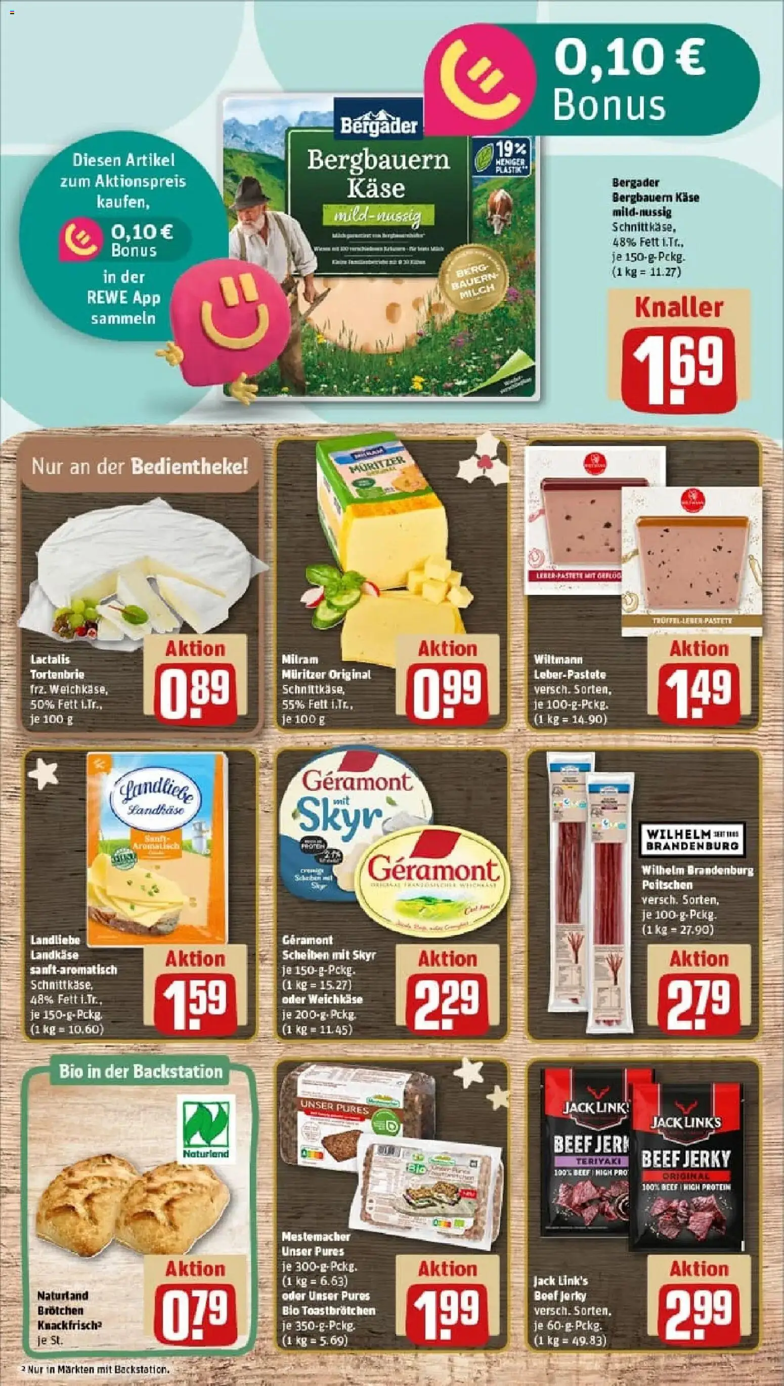 Rewe prospekt Köln / Nippes	 – gültig ab 23.11.2025 | Seite: 11 | Produkte: Geramont, Milch, Käse, Milram