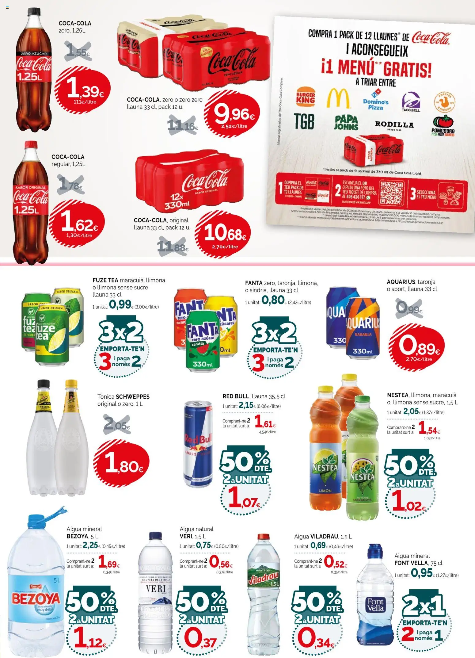 Condis folleto life │ válido desde el 04.03.2026 | Página: 17 | Productos: Pizza, Pasta, Sandía