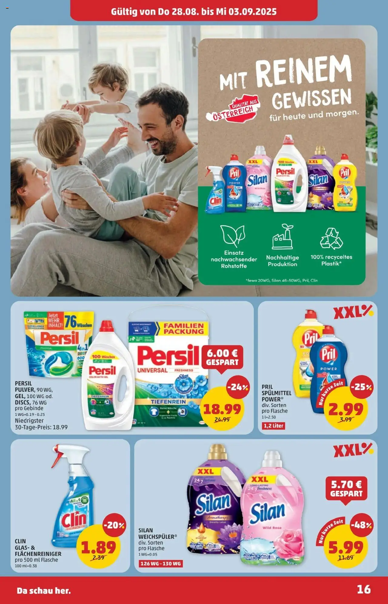 Penny Markt Flugblatt gültig ab 28.08.2025 | Seite: 16