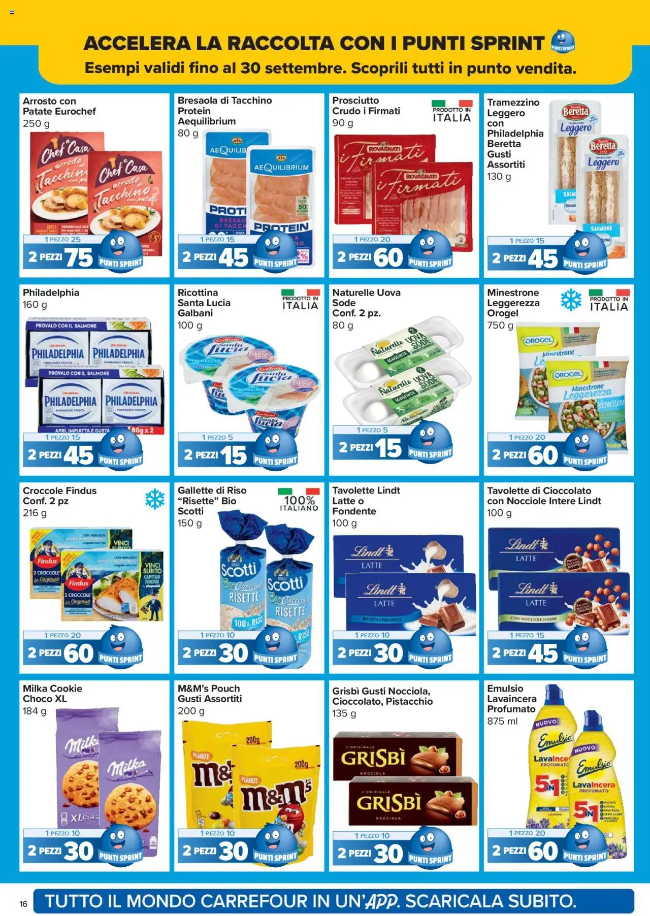 Volantino Carrefour del 18.09.2025 | Pagina: 16
