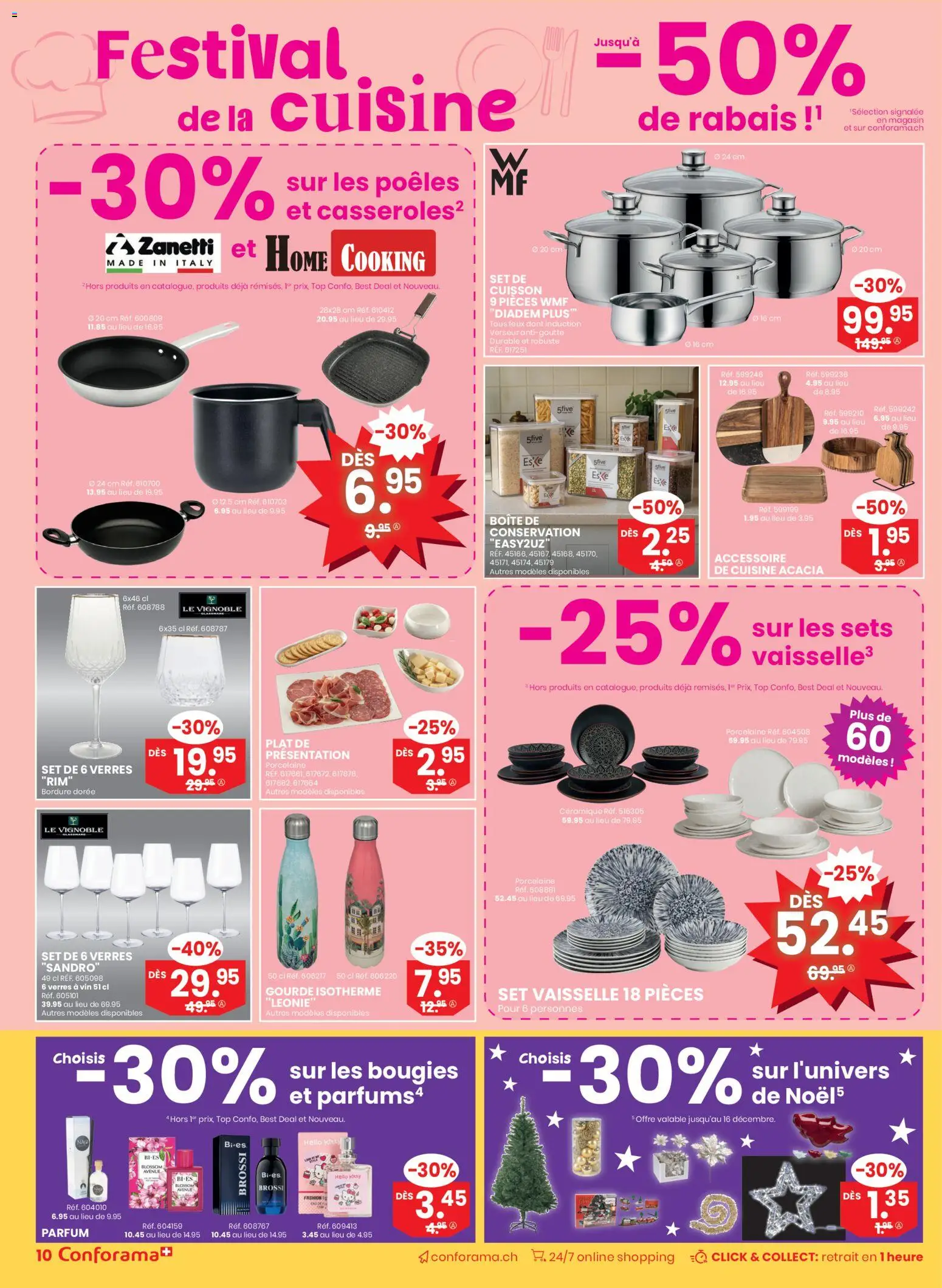 Conforama Aktionen FR – gültig ab 10.12.2025 | Seite: 10 | Produkte: Parfüm, Top