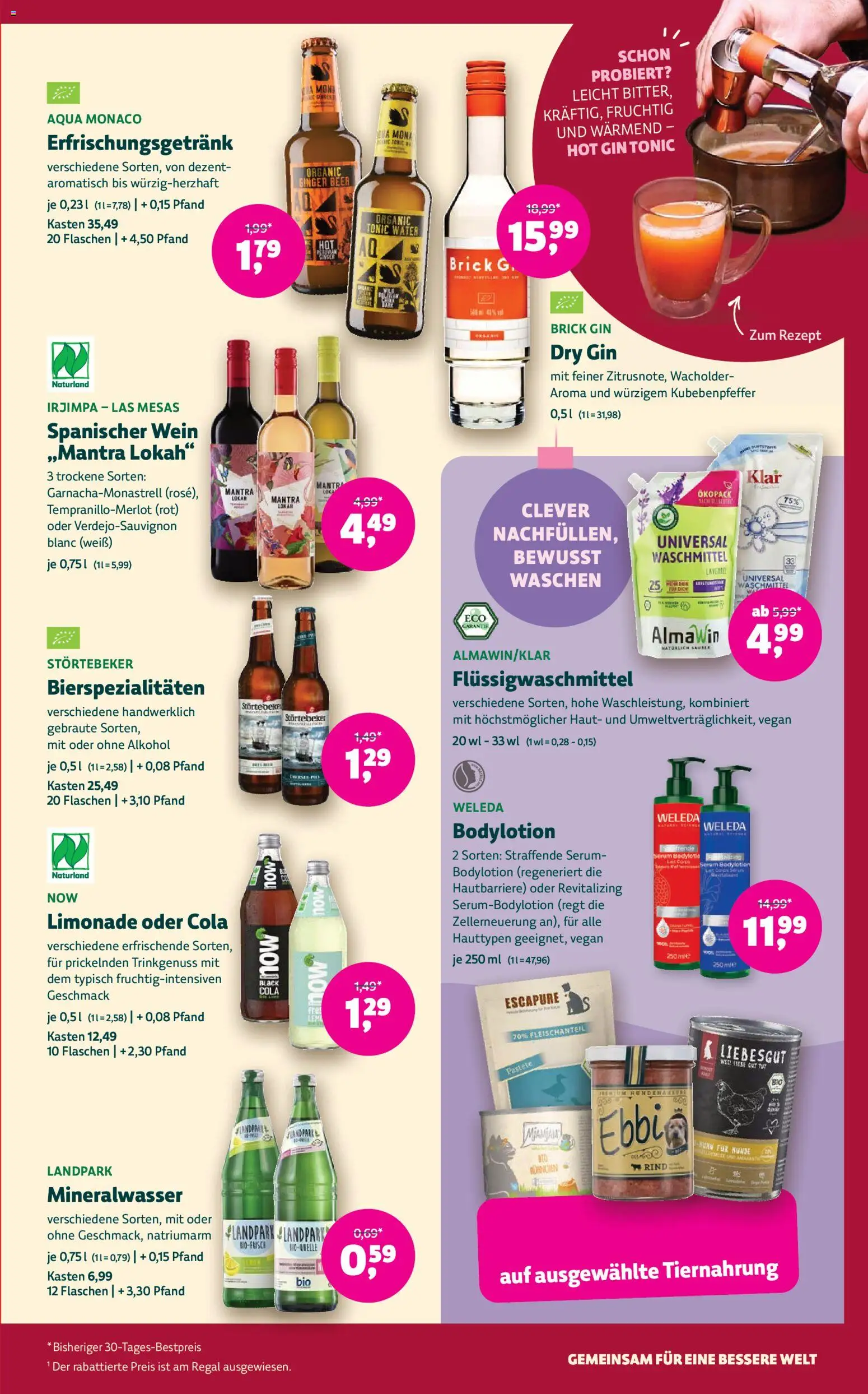 BioMarkt - Black Friday – gültig ab 19.11.2025 | Seite: 15 | Produkte: Limonade, Waschmittel, Gin, Lavendel
