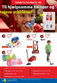Lidl - Legetøjskatalog 2025 gyldig fra 26.10.2025 | Side: 12 | Produkter: Søm, Støvsuger
