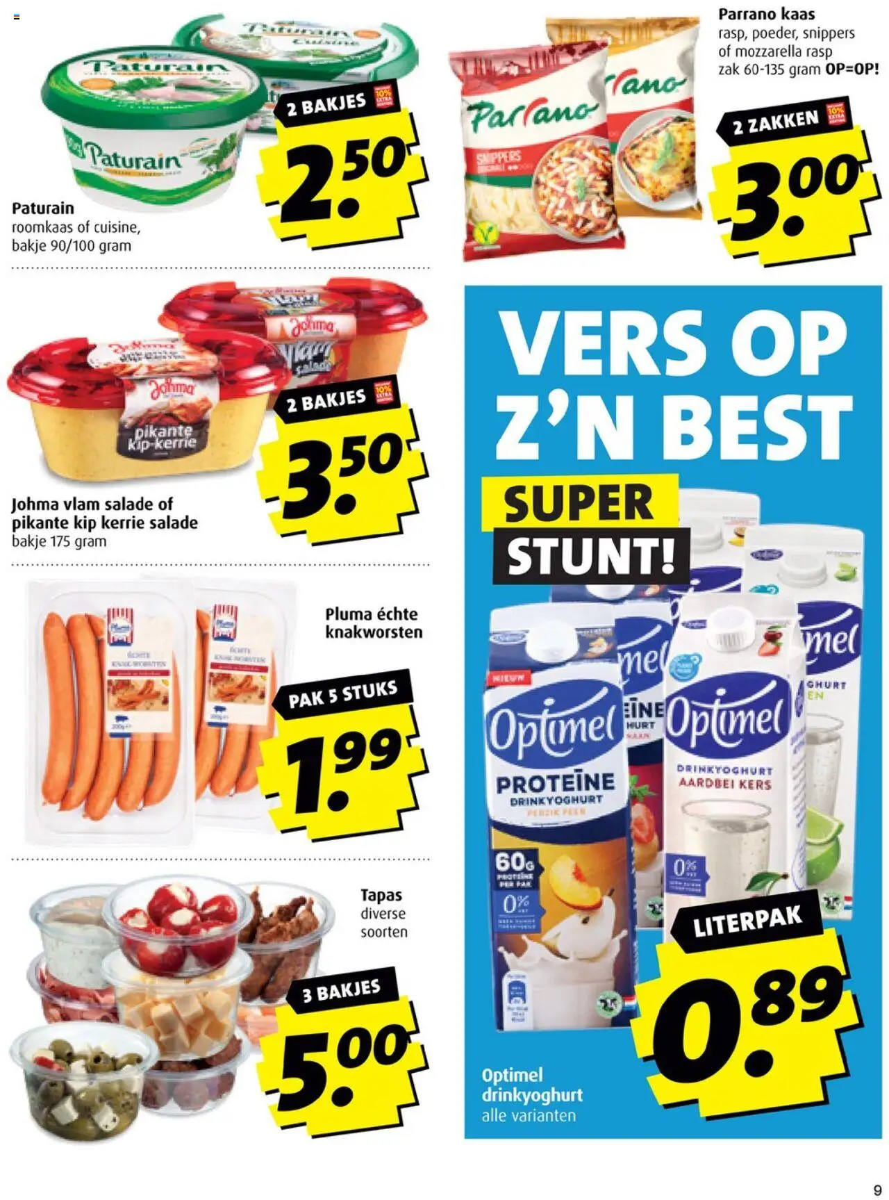  | Pagina: 9 | Producten: Salade, Zak, Autós kompresszor, Mozzarella