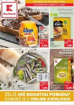 Kaufland HR - Split-Ravne njive - amely érvényes a következő dátumtól: 25.02.2026
