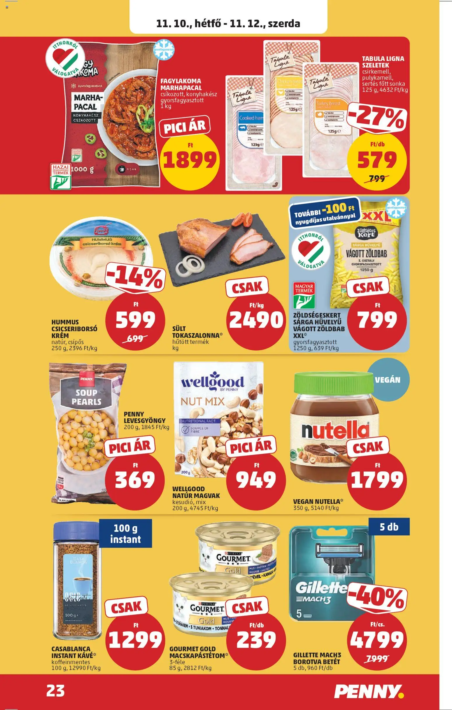 PENNY akciós ujság - amely érvényes a következő dátumtól: 06.11.2025 | Oldal: 27