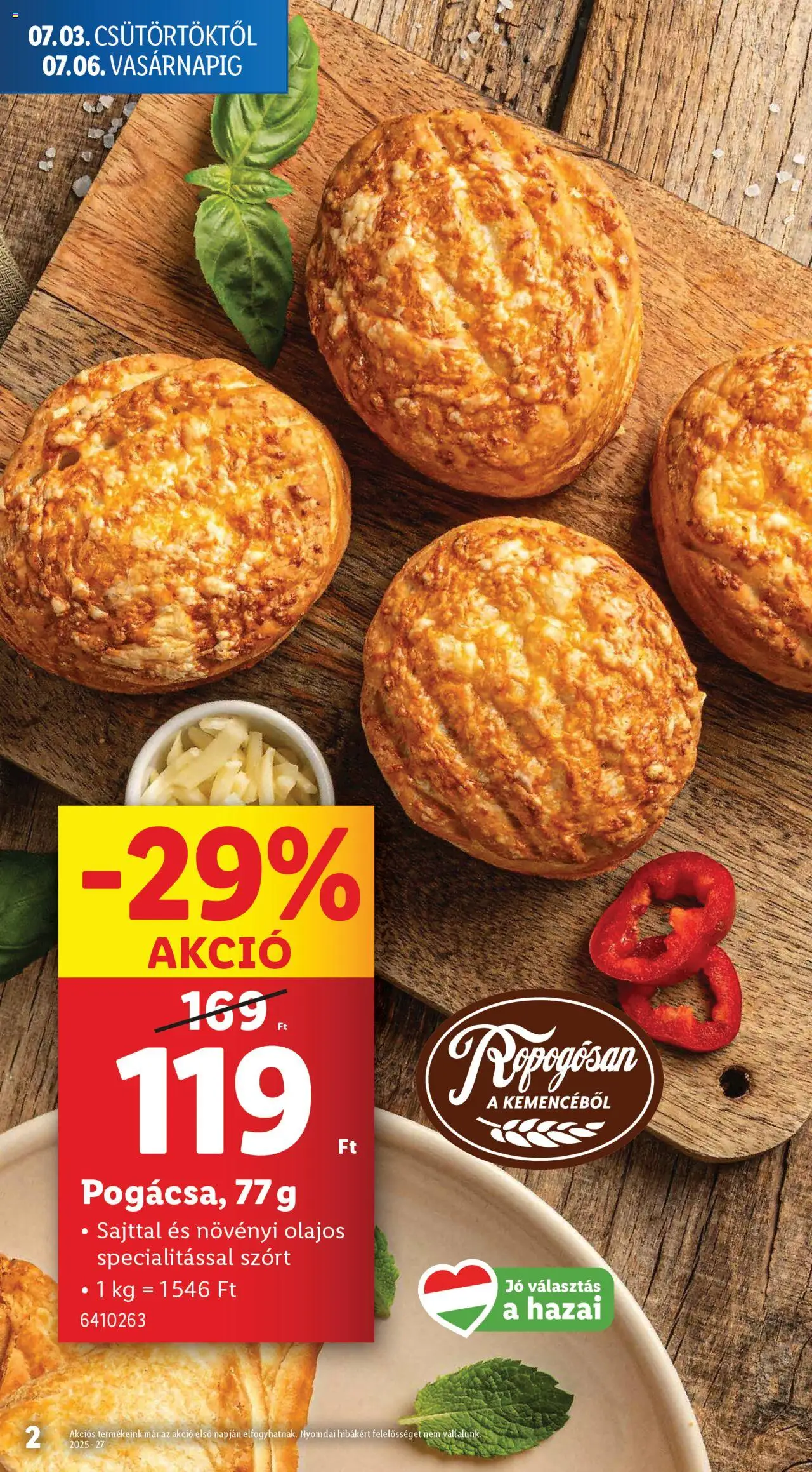 Lidl akciós ujság - amely érvényes a következő dátumtól: 03.07.2025 | Oldal: 2
