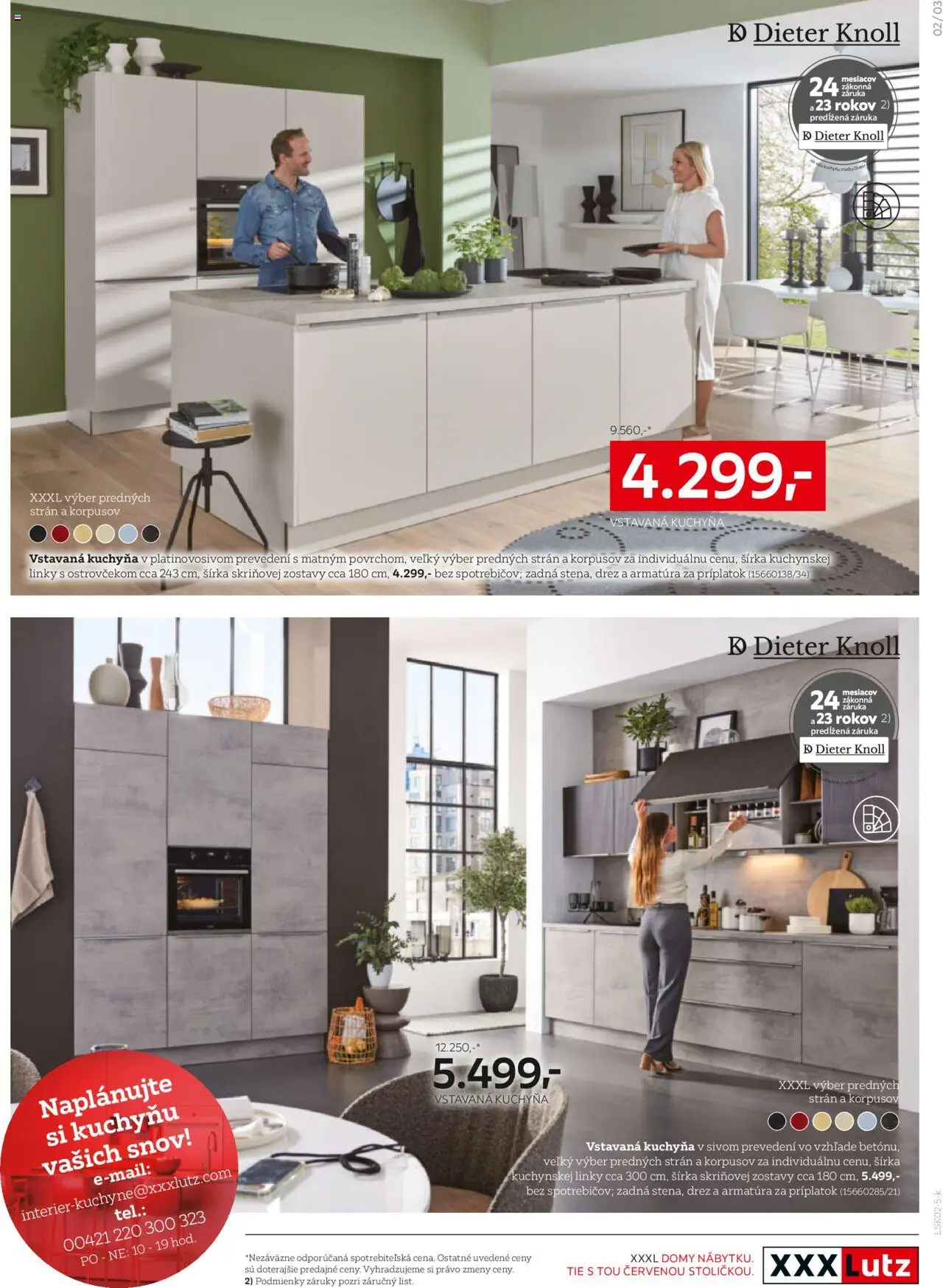 Nové XXXLutz akcie – leták je platný od 17.02.2025 | Strana: 3 | Produkty: Drez, Kuchyňa