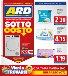Anteprima del volantino ARD Discount Belpasso catalogo valido a partire dal 22.09.2025