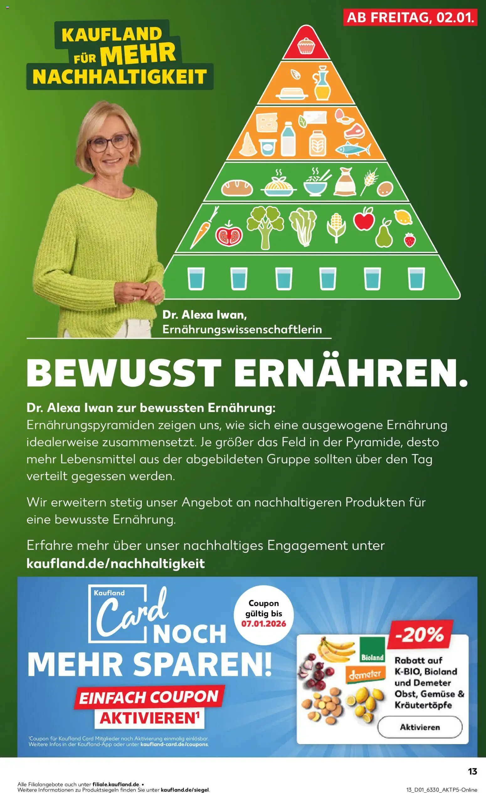 Kaufland prospekt Kiel	 – gültig ab 02.01.2026 | Seite: 13 | Produkte: Gemüse