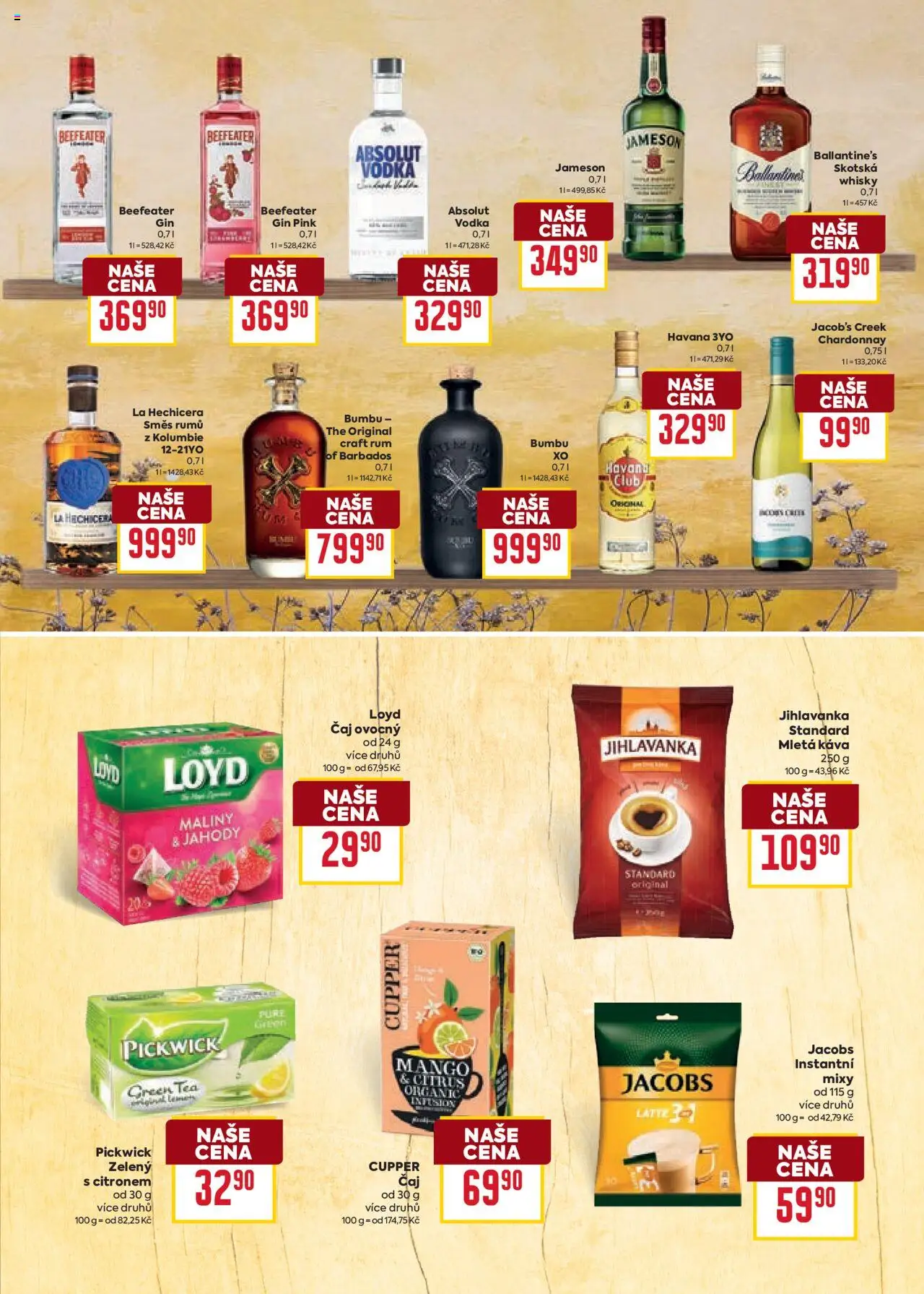 Billa katalog - Léto od 11.06.2025 | Strana: 19 | Produkty: Rum, Káva, Whisky, Jihlavanka