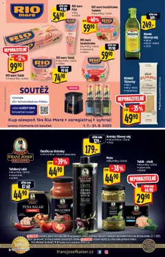 Albert katalog - Hypermarket od 30.07.2025 | Strana: 6 | Produkty: Olivový olej, Těstoviny, Tuňák steak, Tuňákový salát