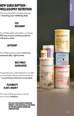 Preview of Oriflame - Offers valid from 25.03.2026 | Page: 109 | Products: Soup, Weight, Strawberry, Vanilla