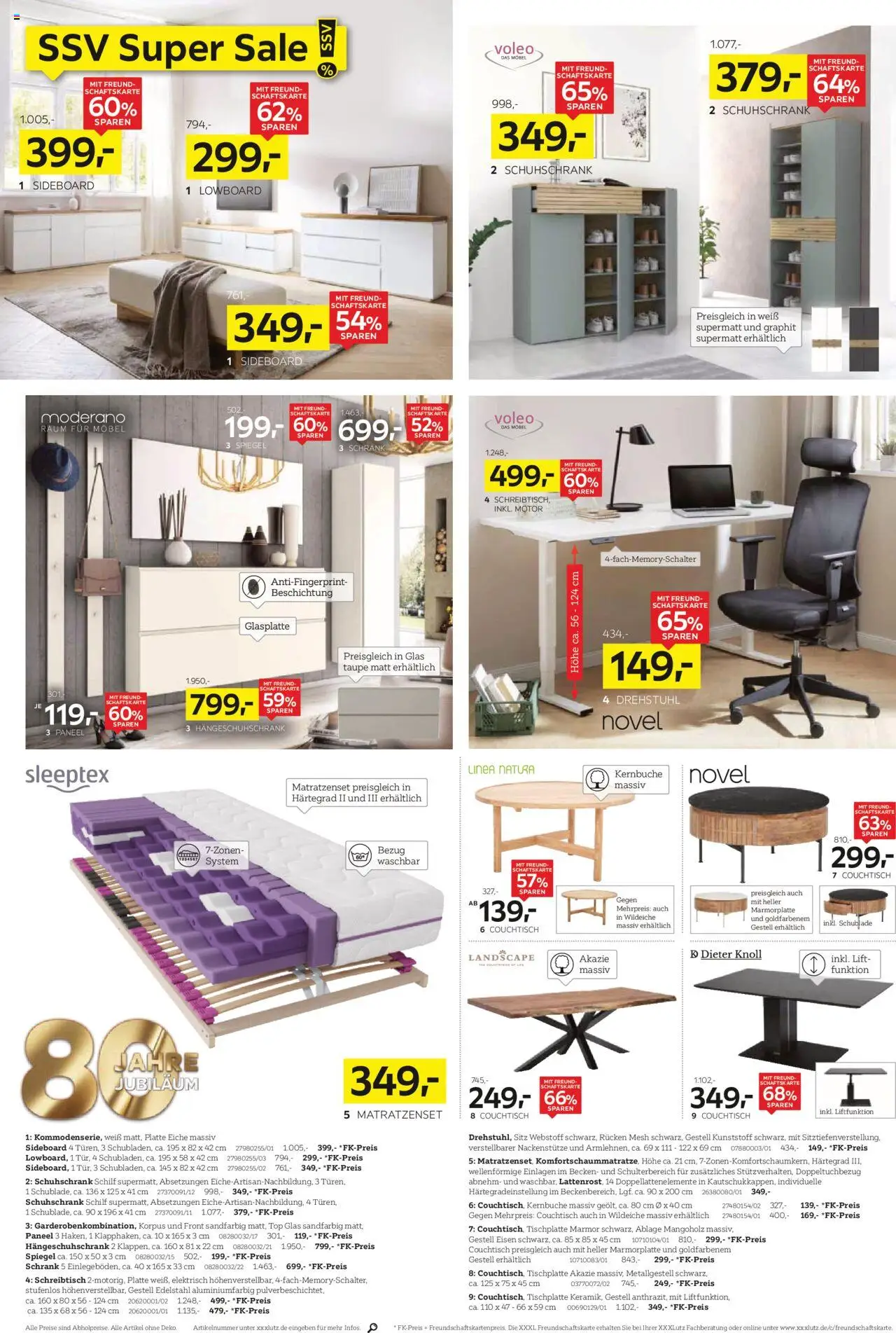 XXXL Lutz Prospekt 	 - gültig ab dem 09.06.2025 | Seite: 12 | Produkte: Top, Lowboard, Couchtisch, Spiegel