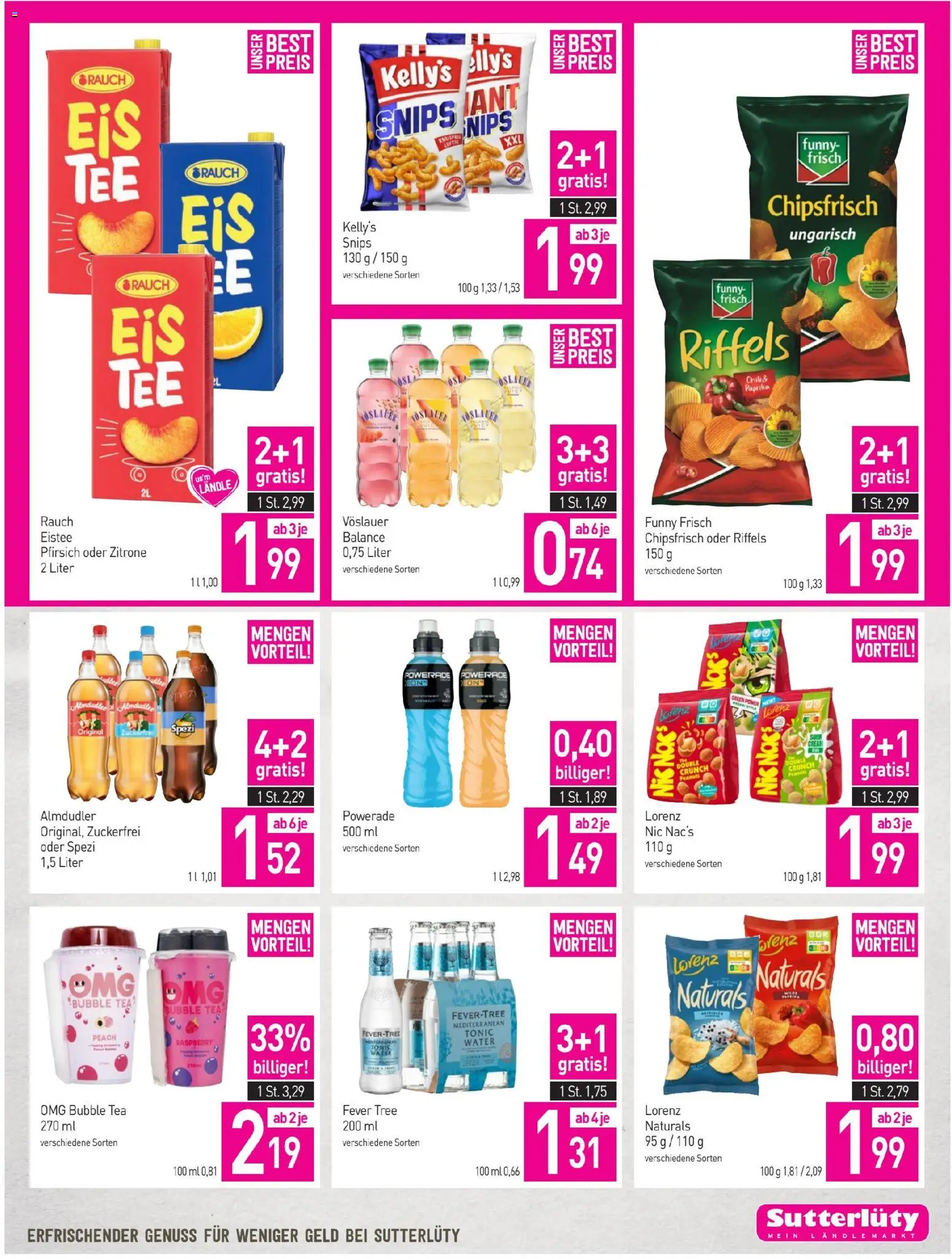 Sutterlüty Flugblatt gültig ab 13.11.2025 | Seite: 15 | Produkte: Zitrone, Pfirsich, Chili