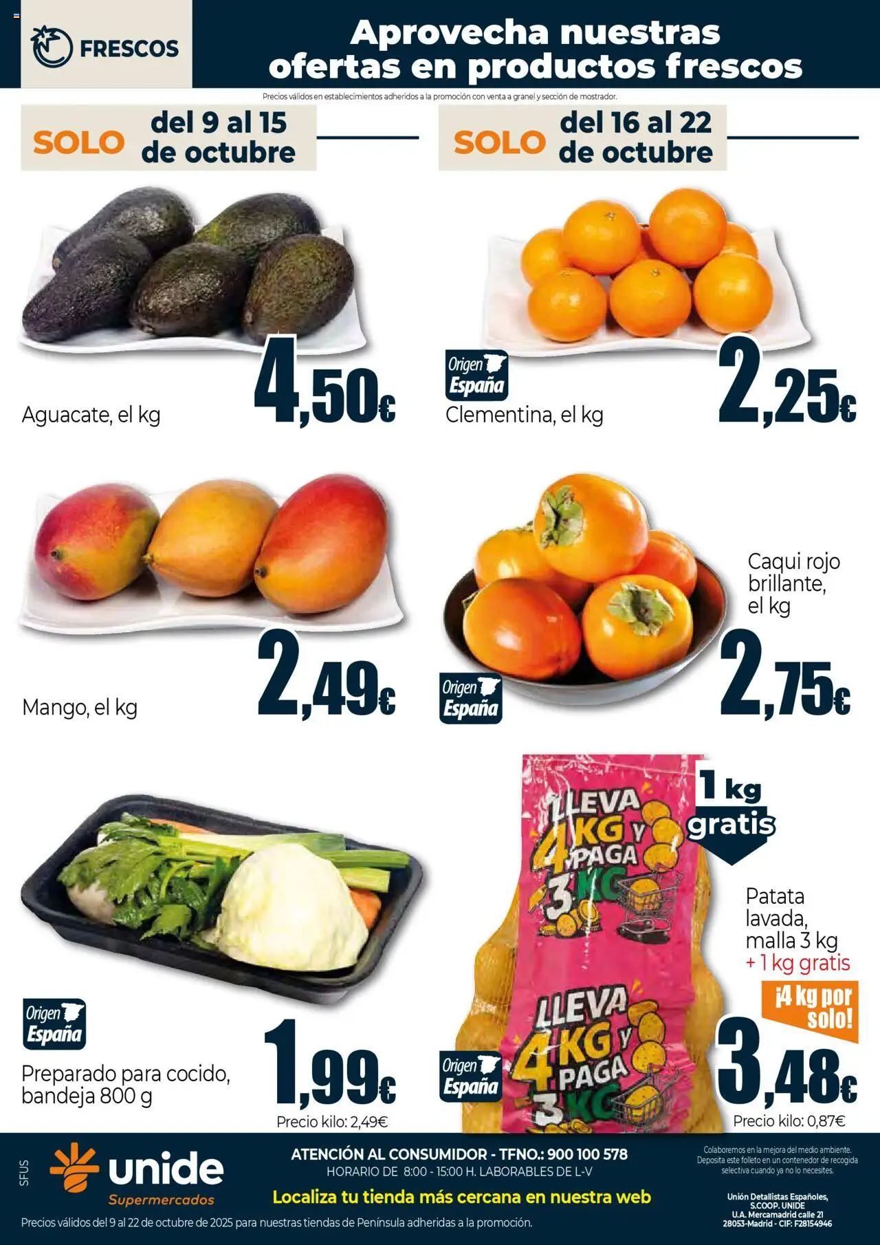 Unide folleto │ válido desde el 09.10.2025 | Página: 4 | Productos: Bandeja