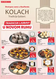 KOLACH Kolači domaći miks, 420 g - Pregled kataloga iz trgovine Kaufland, vrijedi od 15.04.2026 | Stranica: 10