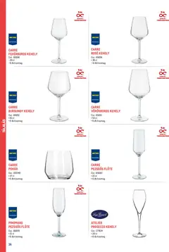 Metro Gasztronómia - amely érvényes a következő dátumtól: 18.02.2026 | Oldal: 36 | Termékek: Pohár