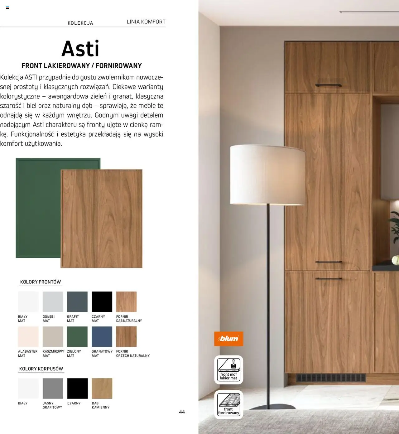 Komfort Gazetka - Katalog kuchnie od 01.09.2024 | Strona: 44