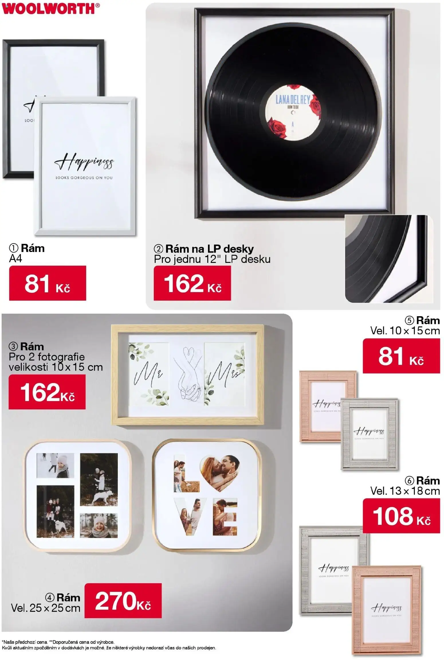 Woolworth leták - Jihlava, Znojmo, Příbram od 12.12.2025 | Strana: 21 | Produkty: Desky