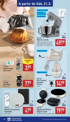 Pré-visualização Aldi folheto válido de 16.03.2026 | Página: 32 | Produtos: Luvas, Forno, Batedeira