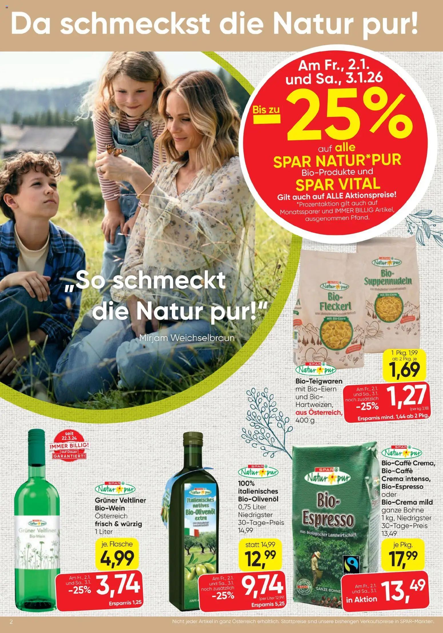 Spar Flugblatt gültig ab 02.01.2026 | Seite: 2