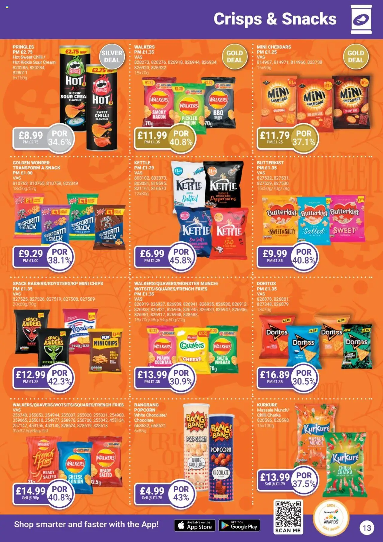  | Page: 13 | Products: Onion, Cheese, Luges, Chips
