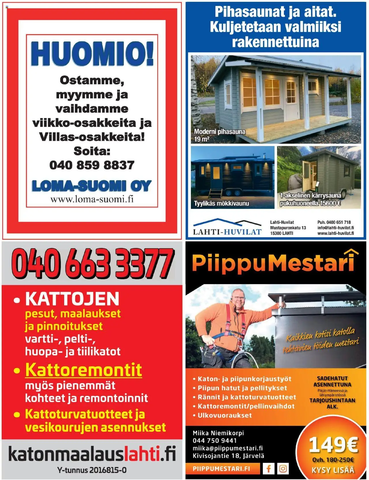  | Sivu: 7 | Tuotteet: Huopa