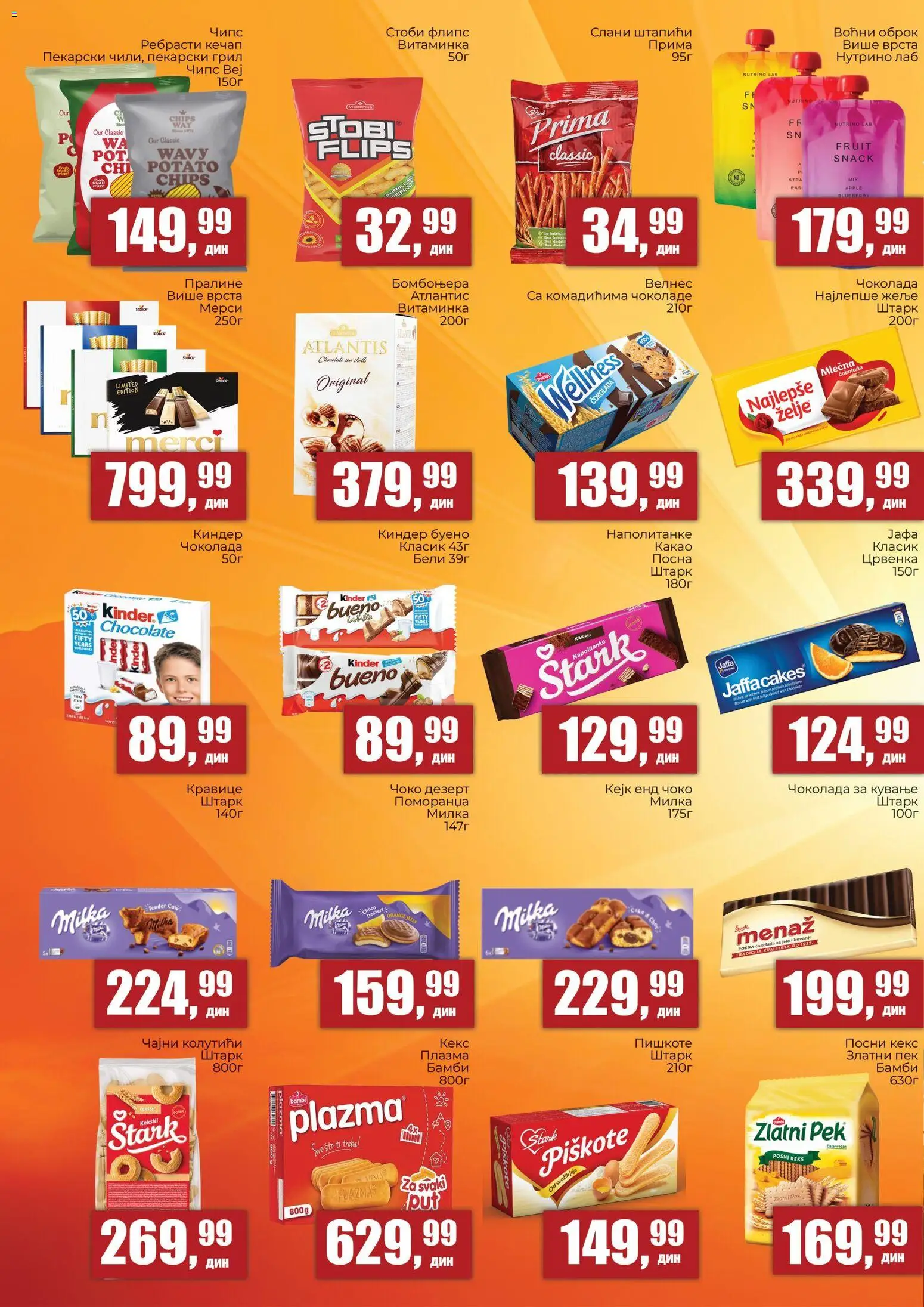 Sunce katalog - važi od 19.02.2026 | Strana: 4 | Proizvode: Keks, Sto, Piškote, Čokolada