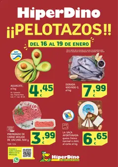 Vista previa HiperDino folleto válido desde el 16.01.2026