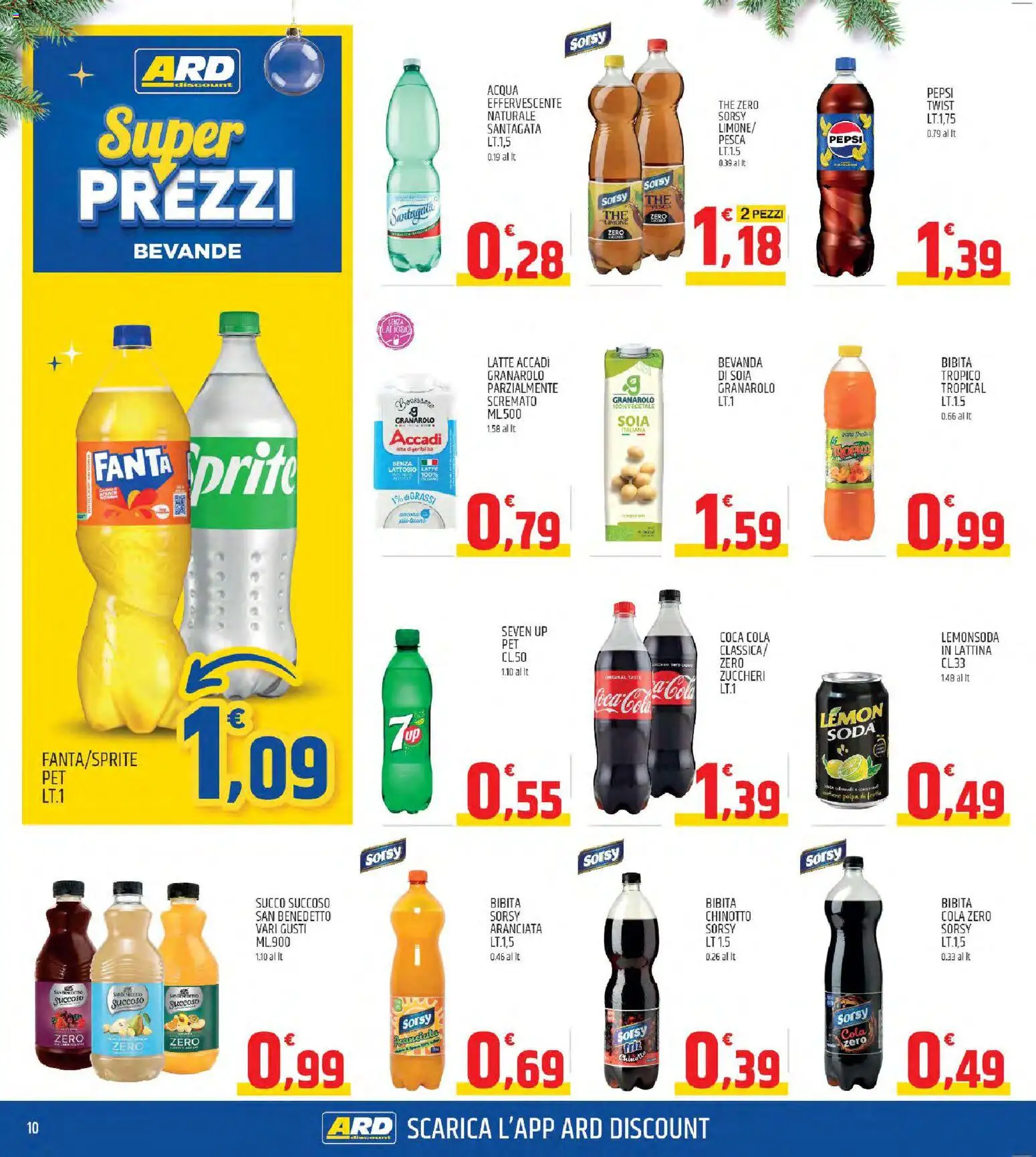 Volantino ARD Discount del 26.11.2025 | Pagina: 10 | Prodotti: Limone, The, Bibita, Pepsi