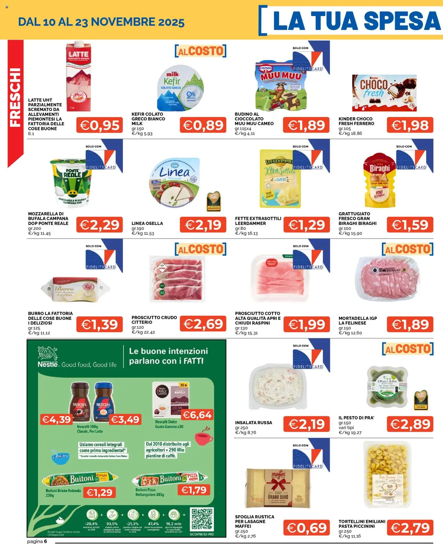 Volantino Mercatò del 10.11.2025 | Pagina: 6