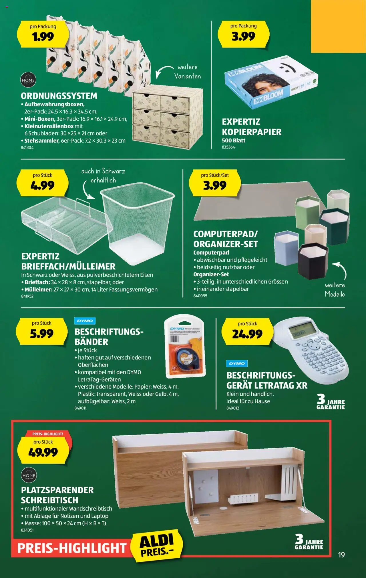 Aldi Aktionen ab 07.08.2025 | Seite: 19 | Produkte: Laptop, Eisen