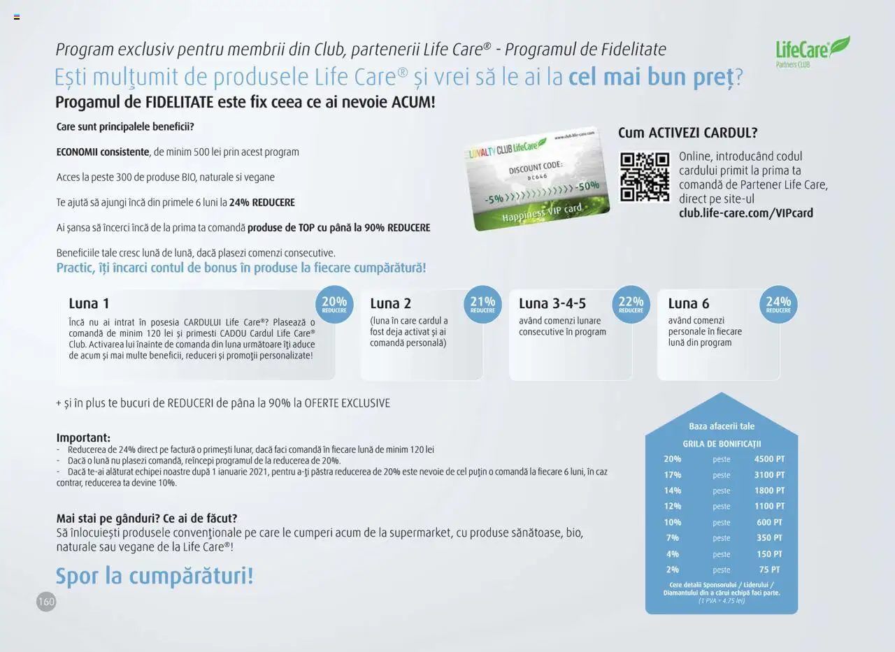 Noul catalog Life Care – valabil de la 01.10.2025 | Pagină: 162 | Produse: Top, Pește