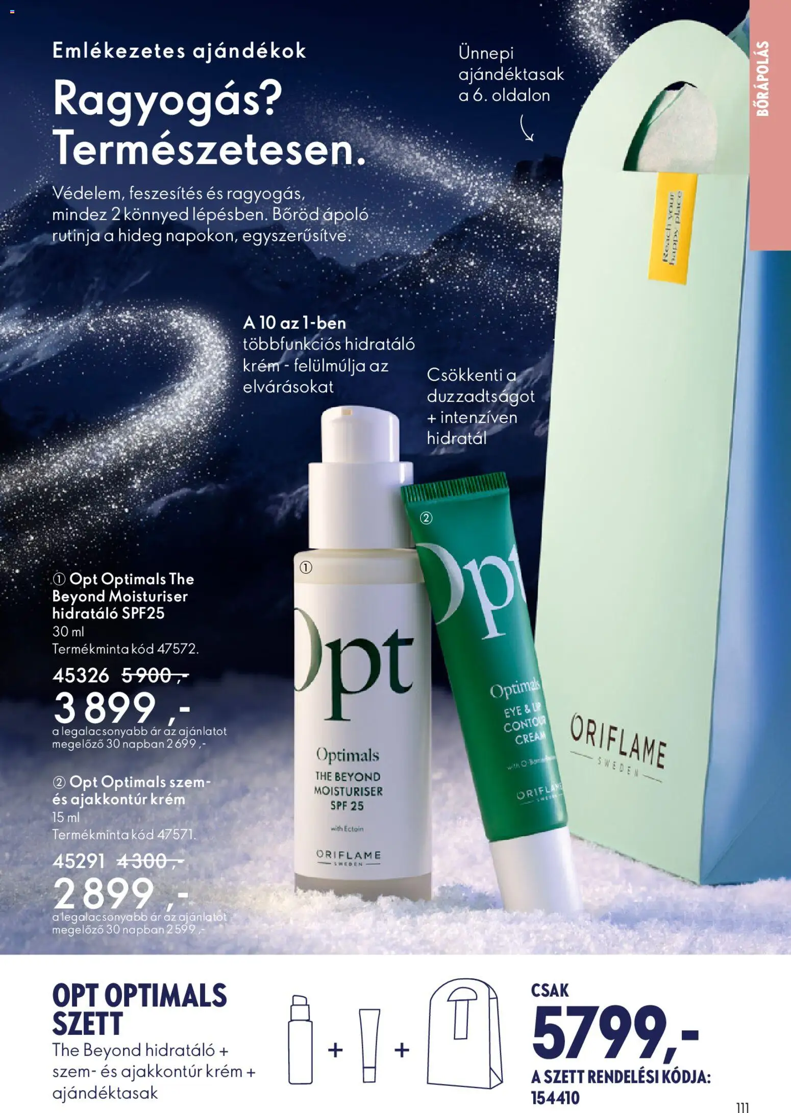 Oriflame akciós ujság - amely érvényes a következő dátumtól: 03.12.2025 | Oldal: 111